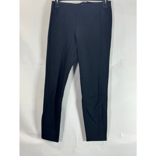 HALOGEN Women's Petite Black Solid Back Zipper Skinny Ankle Pants SZ XS/P