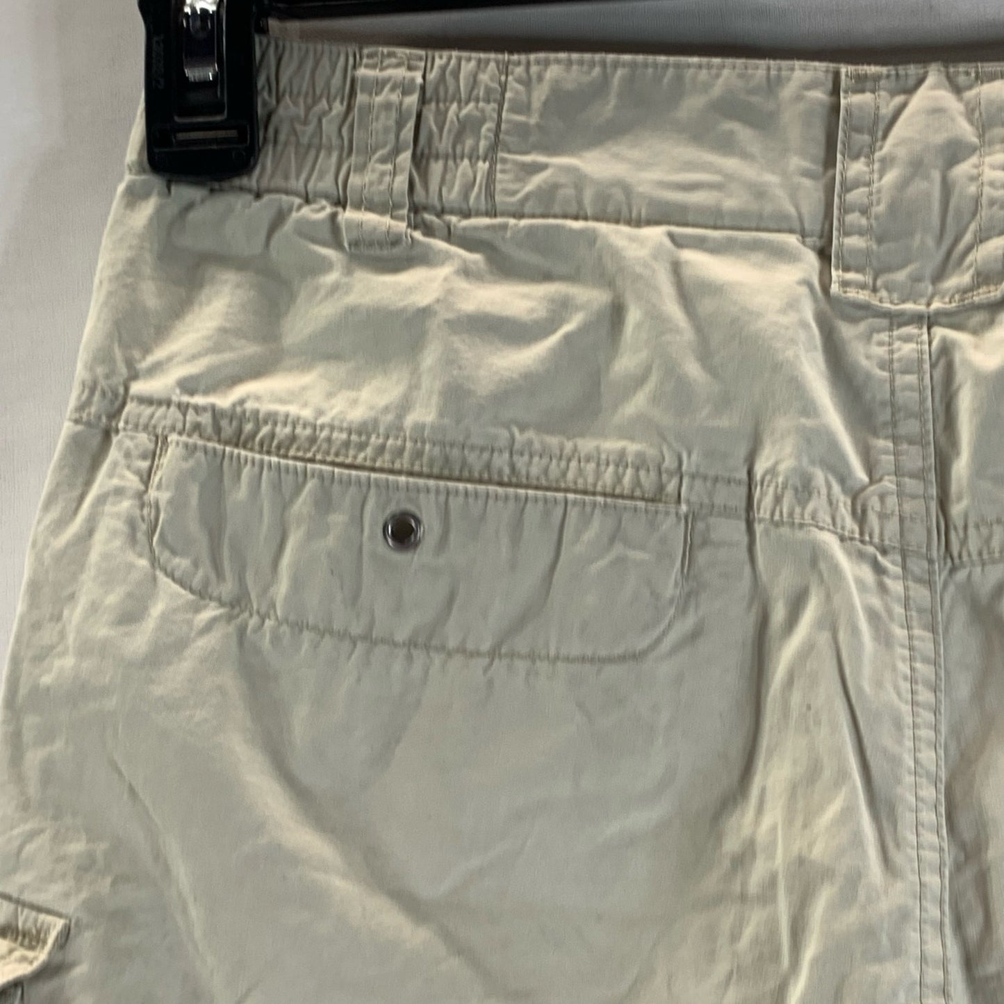 COLUMBIA SPORTSWEAR Women's Beige Regular-Fit Cargo Shorts SZ M