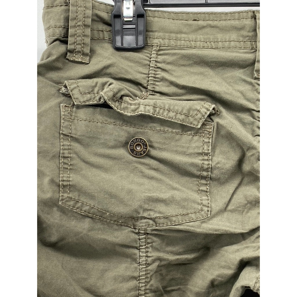 BONGO Women's Army Green Y2K Casual Shorts SZ 7