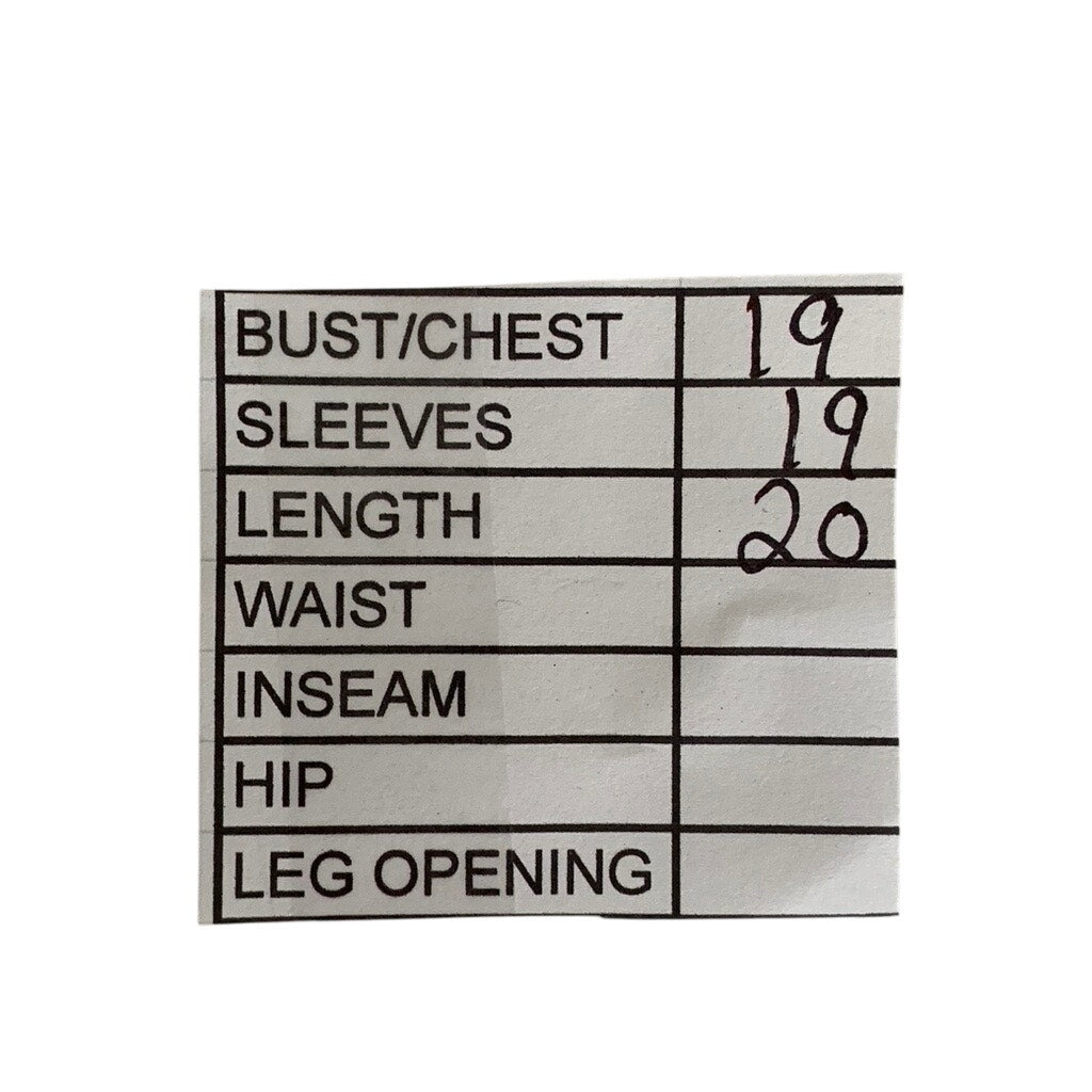 ZARA BASIC Women's Light Blue Cut-Off Button-Up Long Sleeve Top SZ S