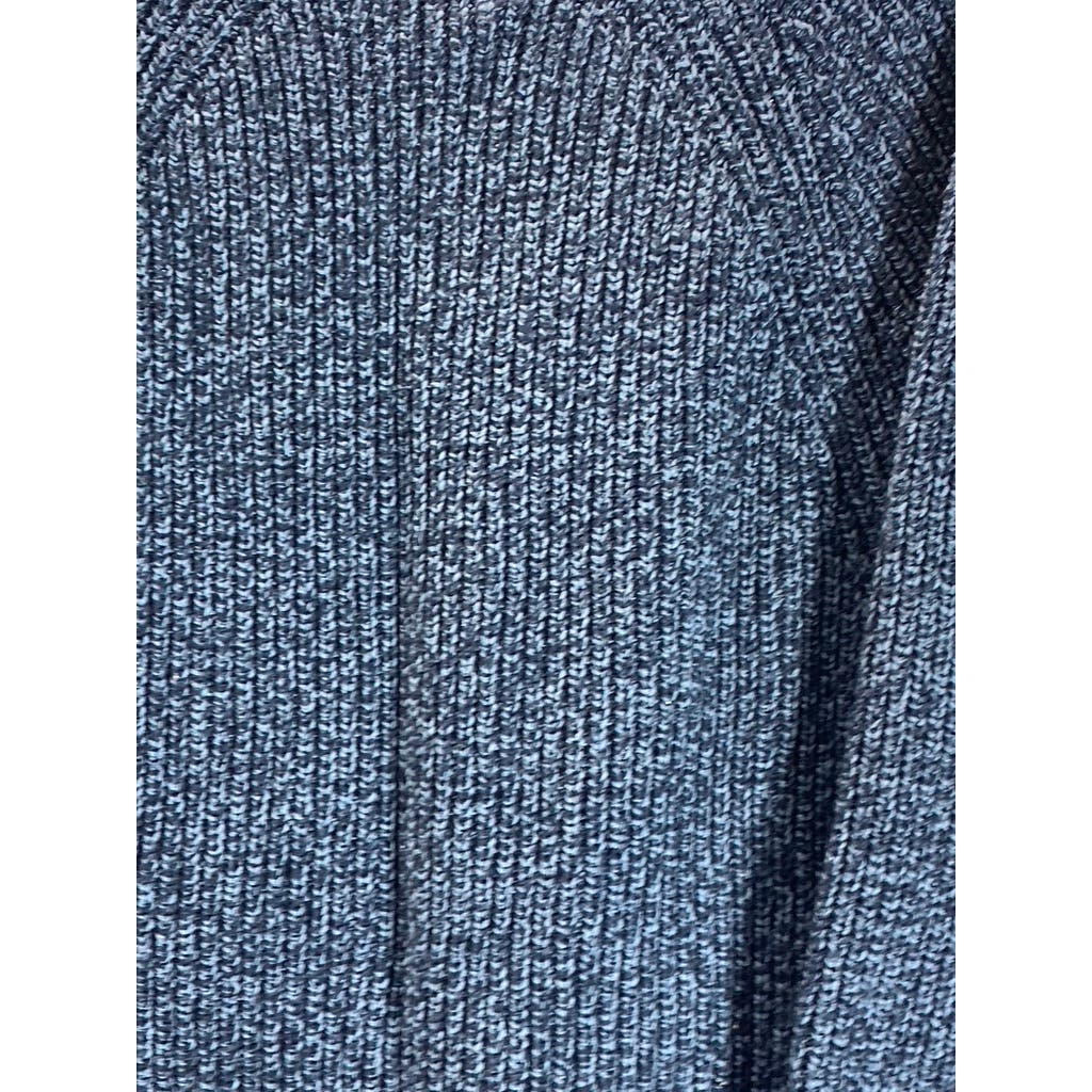 BANANA REPUBLIC Men's Blue Crewneck Cotton-Blend Knit Pullover Sweater XL