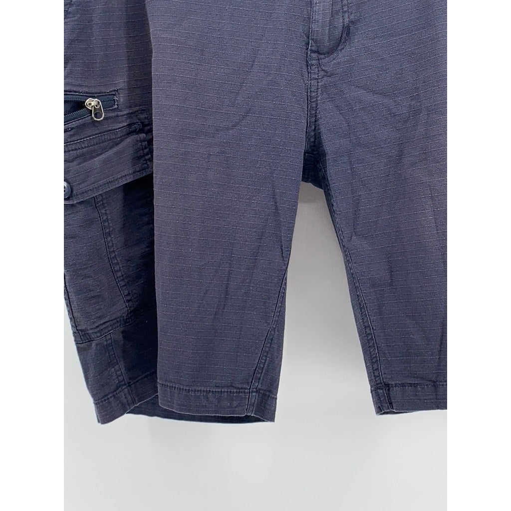 WEARFIRST Men's Navy Regular Fit Cargo Shorts SZ 42