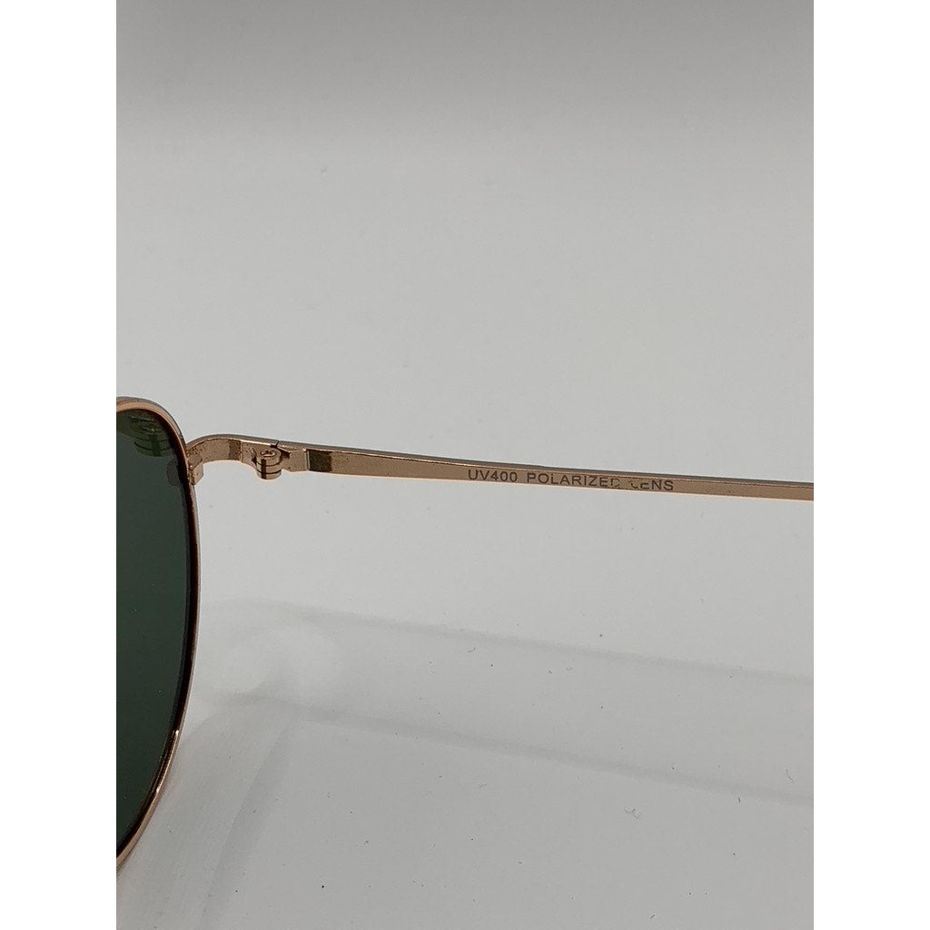 UNISEX Round Metal Polarized lens Sunglasses