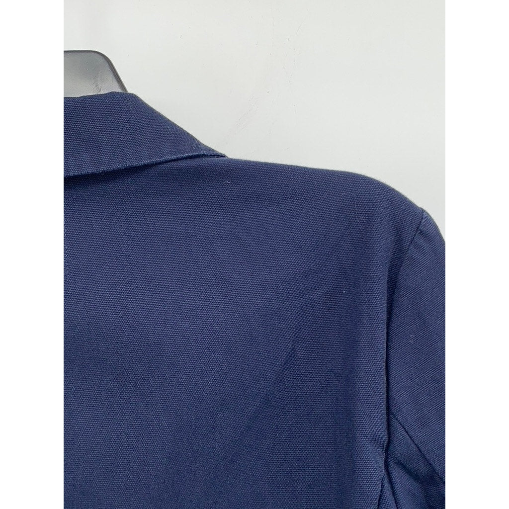GAP Women's Navy Two Button Notch Collar Long Sleeve Academy Blazer SZ 6