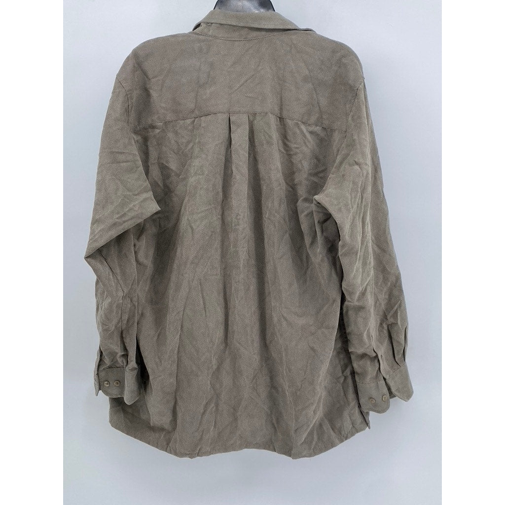 MARC EDWARDS Vintage Long Sleeve Button Up SZ (L)