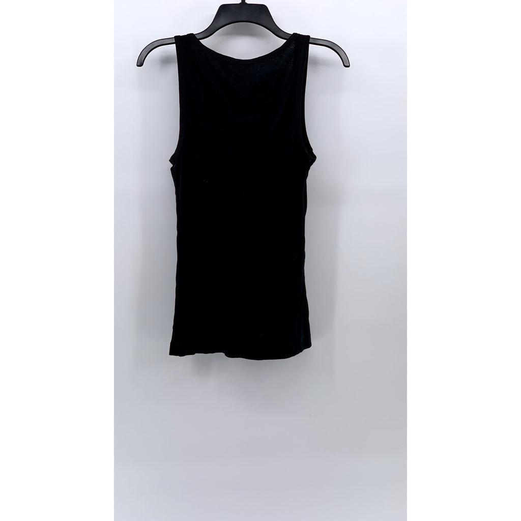 BANANA REPUBLIC Women's Back Rib-Knit Scoop-Neck Pullover Tank Top SZ M