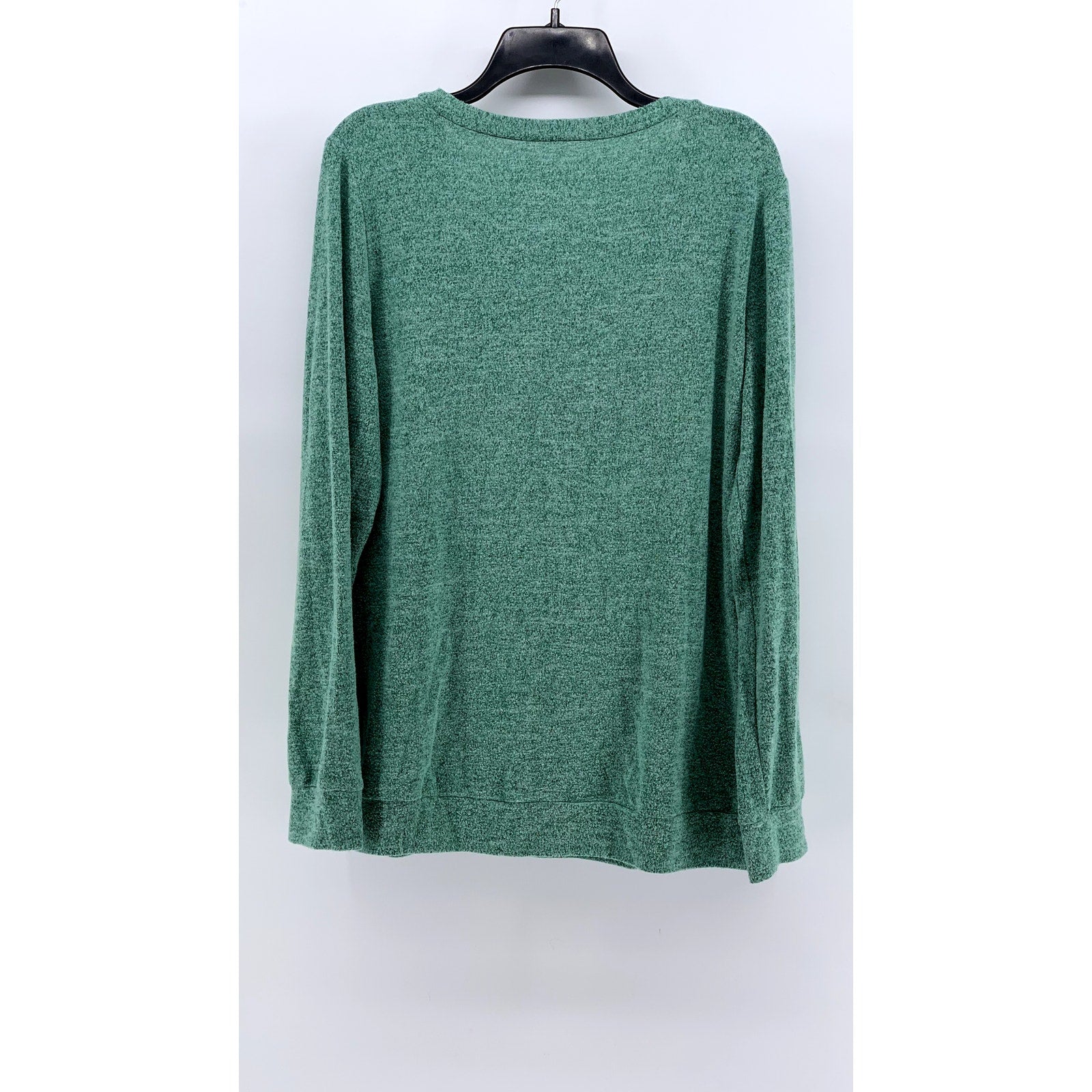 UNBRANDED Men's Green Printed Long Sleeve Shirt SZ L