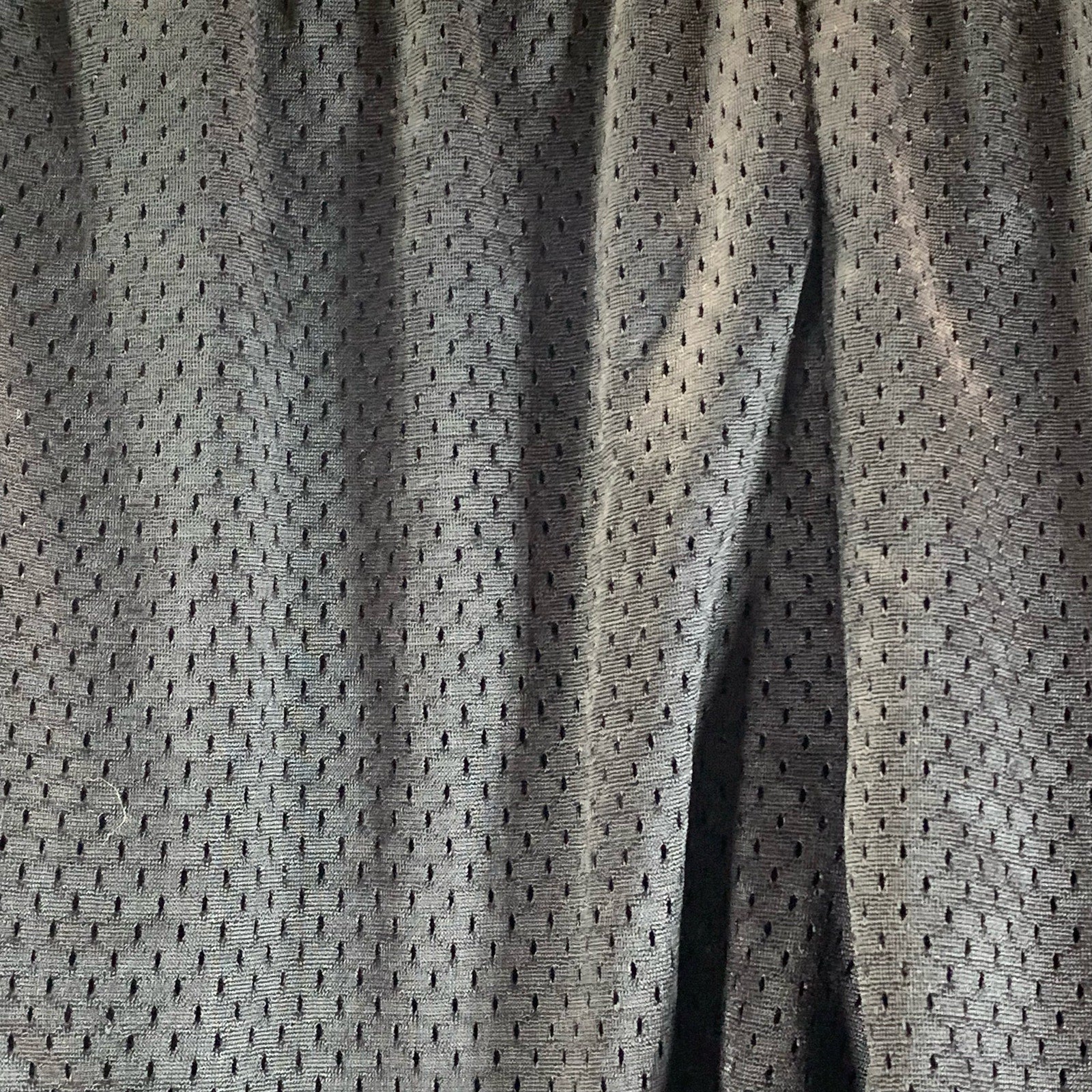 CHAMPION Authentic Men's Black Perforated Elastic Pull-On Active Shorts SZ L
