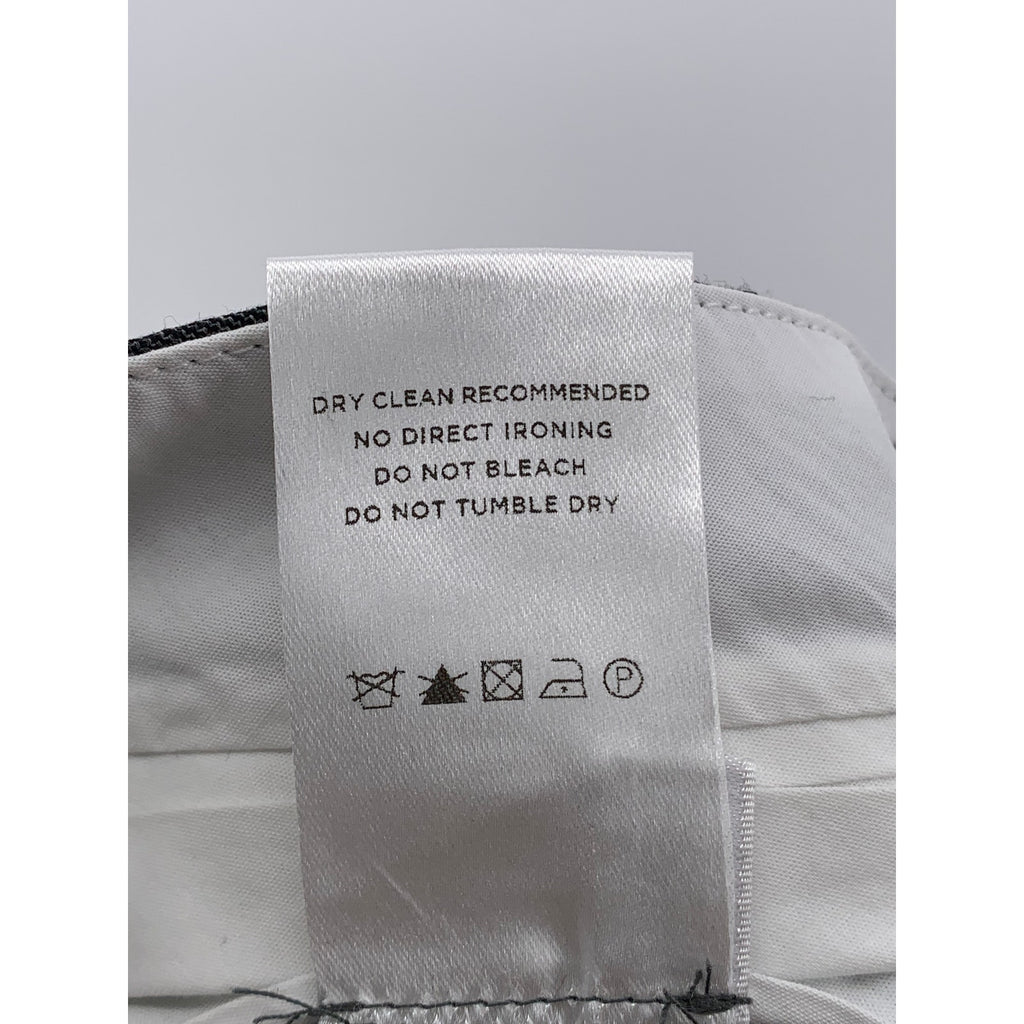 ARCH THE Women's Charcoal Gray Wool Wide-Leg Dress Pants SZ 40(US6)