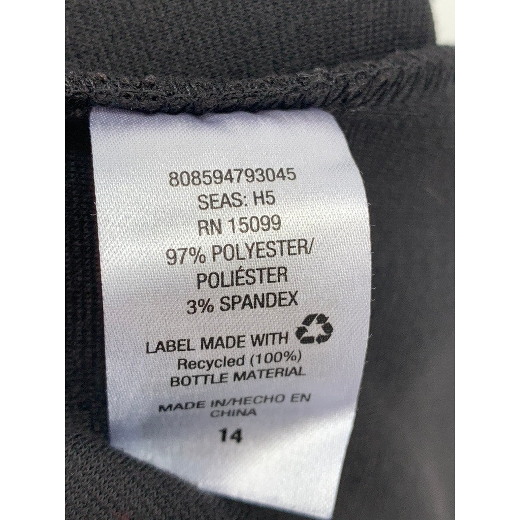 COVINGTON Women's Black Solid Pencil Mini Skirt SZ 14