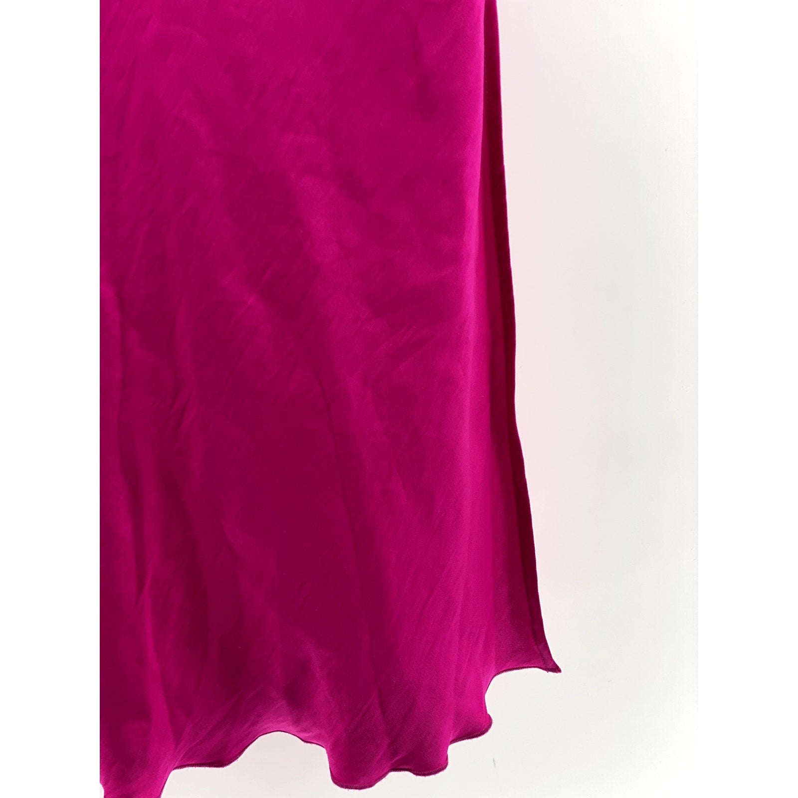 FREE PEOPLE INTIMATELY Women's Fuchsia Pink Pull-On Midi Skirt SZ M
