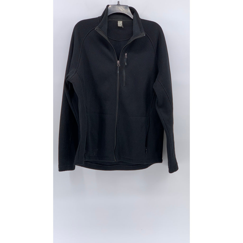 STORM CREEK Men's Ironweave Red Wing Zip-Up Stand Collar Sweater SZ L