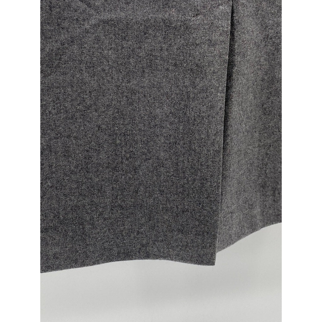 DESIGNS BY DEREK MARTIN Women's Vintage Gray Wool Straight Midi Skirt SZ 6