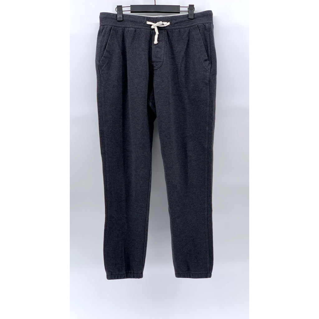 ABERCROMBIE & FITCH Men's Charcoal Gray Drawstring Slim-Leg Casual Pants SZ M
