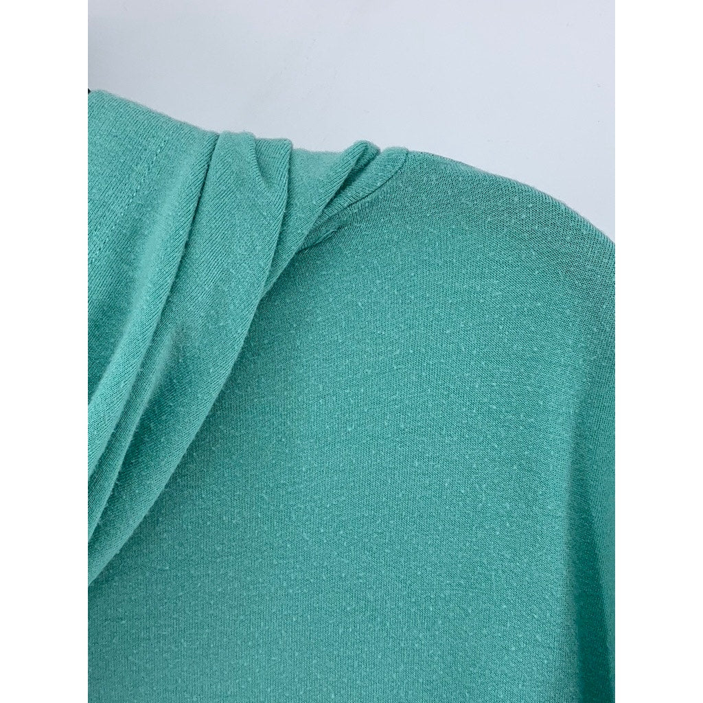 ARTISANS Women's PACIFIC CLOTHING CO. Teal Gualala Hoodie SZ M