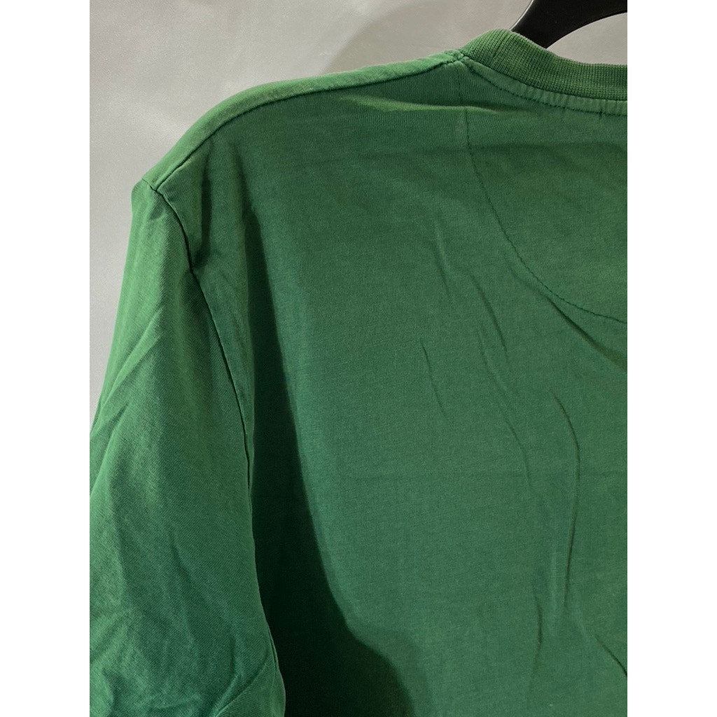 JOHN PLAYERS Men's Green Lemon Juice & Soda Graphic Short Sleeve T-Shirt SZ L