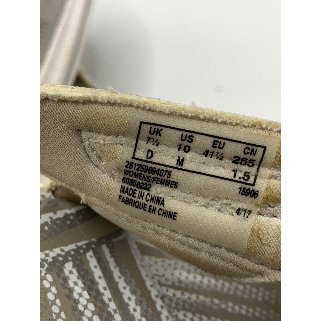 CLARKS Collection Women's White Sea Breeze Thong Sandals SZ 10