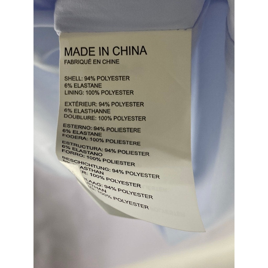 CLUB MONACO Women’s Light Blue Bowee Halter Sleeveless A-Line Mink Dress SZ 4