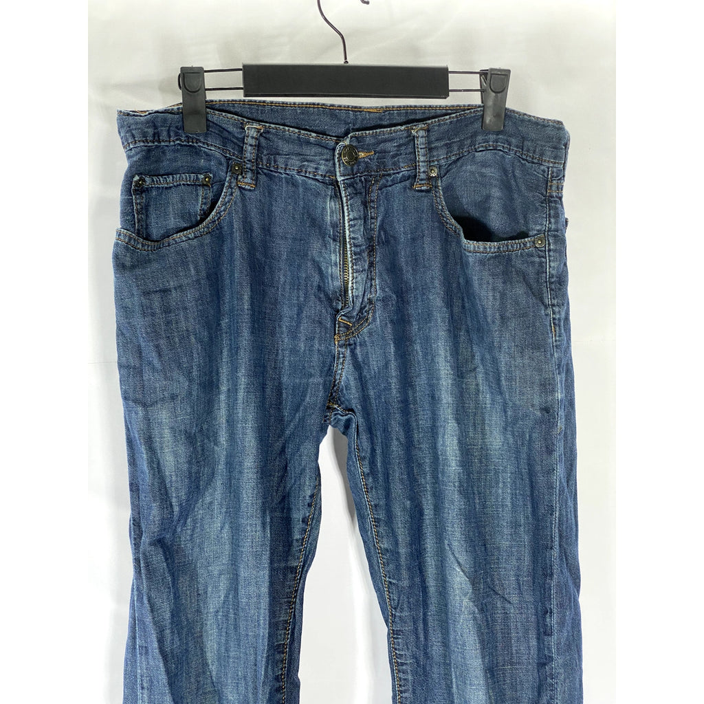 GAP Men's Dark Blue Denim Straight-Leg Five-Pocket Jean SZ 32X30