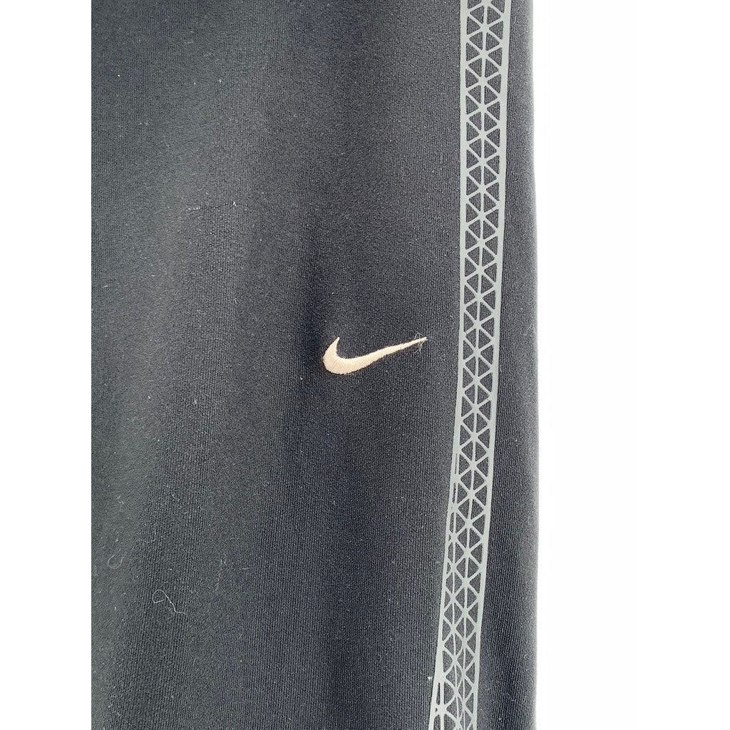 NIKE Women's Black Dri-Fit Zipper-Hem Running Leggings SZ M
