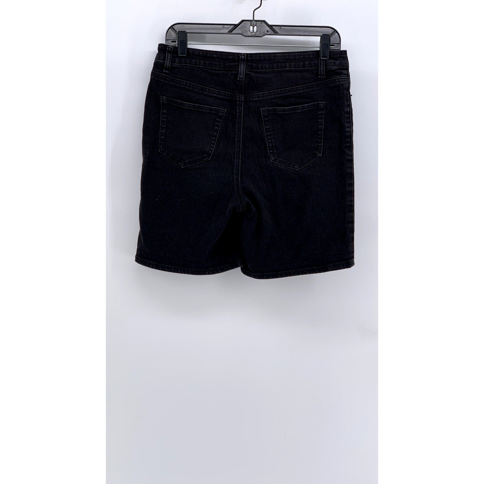 FAITH JEANS Women's Black Denim Bermuda Shorts SZ 8