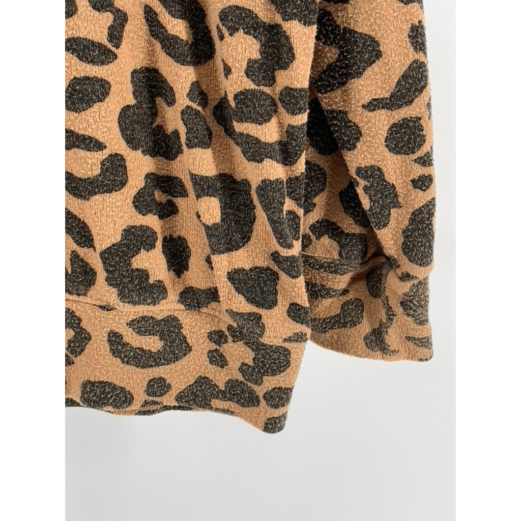 BUFFALO DAVID BITTON Men's Animal Print Crewneck Sweatshirt SZ M