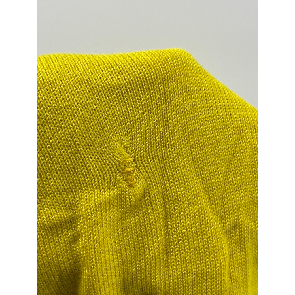 RIHANNA FOR RIVER ISLAND Women's Yellow Back Slash Bodycon Mini Dress SZ 10