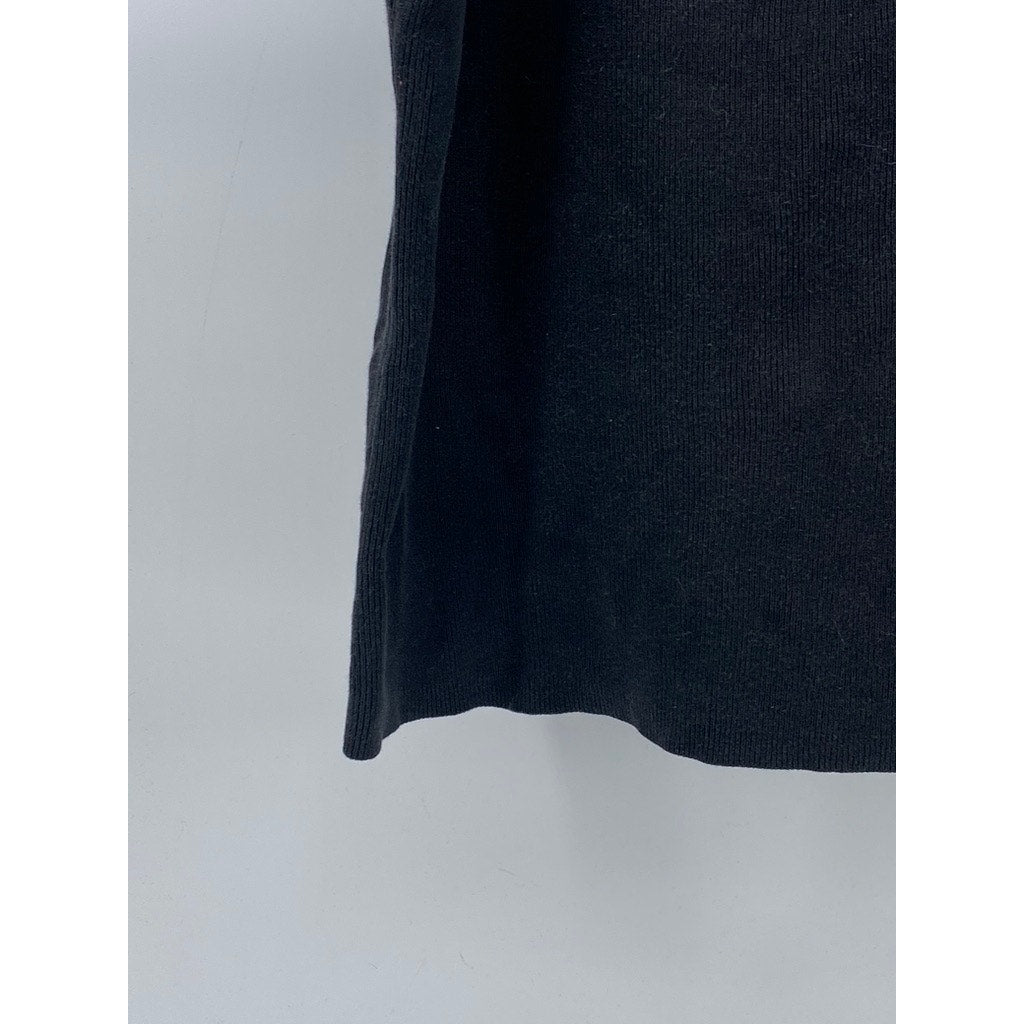 INC INTERNATIONAL CONCEPTS Women’s Black Knit Square-Neck Tank Top SZ XL