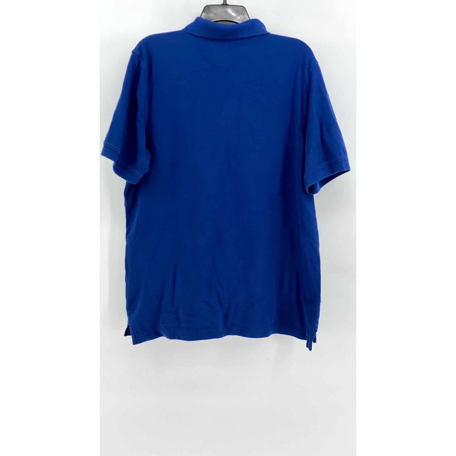 CROFT & BARROW Men's Blue Easy Care Short Sleeve Polo SZ L