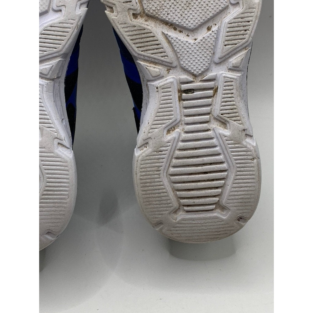 RBX Kids' Blue-Black Mesh Knit Running Shoes SZ 1