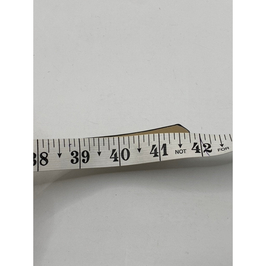 BANANA REPUBLIC Women's Animal Print Cow Leather Skinny Belt SZ L