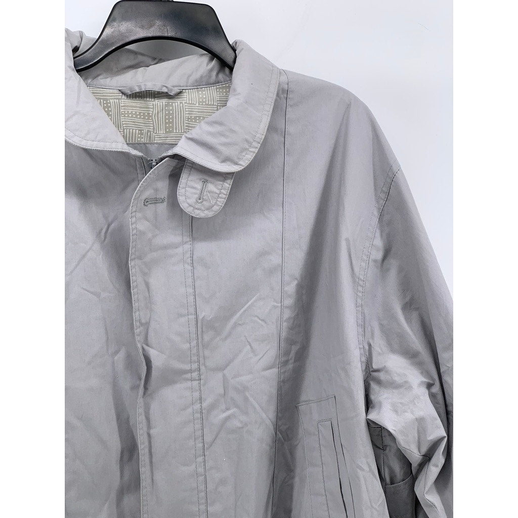 FOG By LONDON FOG Men's Vintage Stand Collar Zip-Up Winter Jacket SZ L