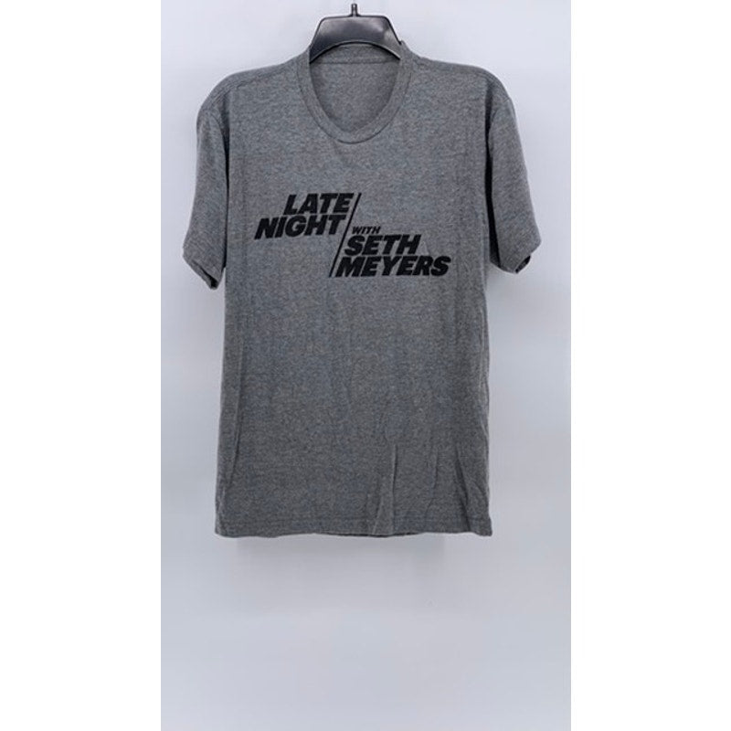 UNBRANDED Men’s Gray Logo Short Sleeve T-Shirt SZ M