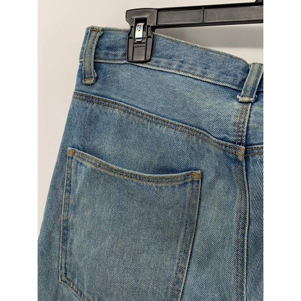 ASOS DESIGN Men's Blue Denim Classic Rigid Jeans SZ 30X34