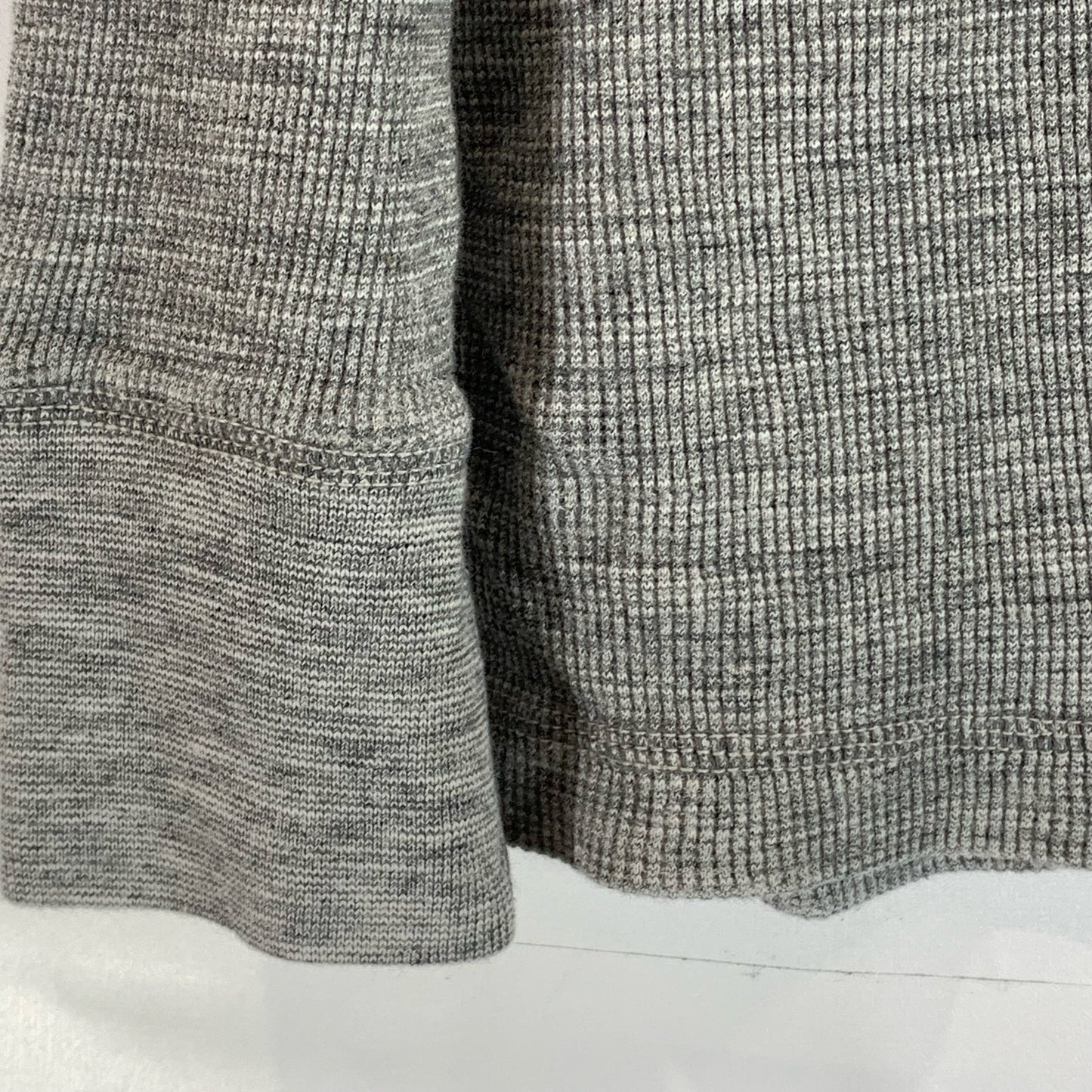 AMERICAN EAGLE OUTFITTERS Men's Gray Crewneck Vintage-Fit Thermal Shirt SZ L