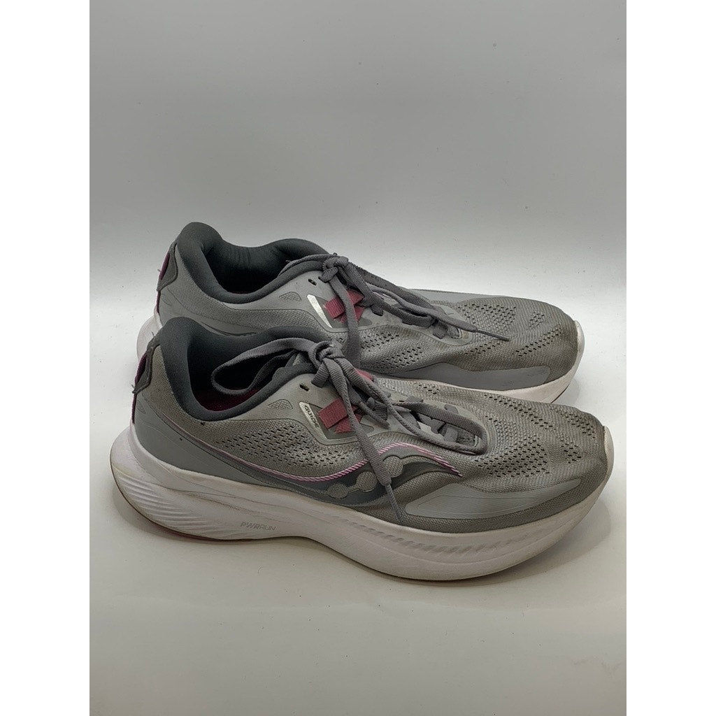 SAUCONY Women's Grey Guide 15 Active Sneakers SZ 8W