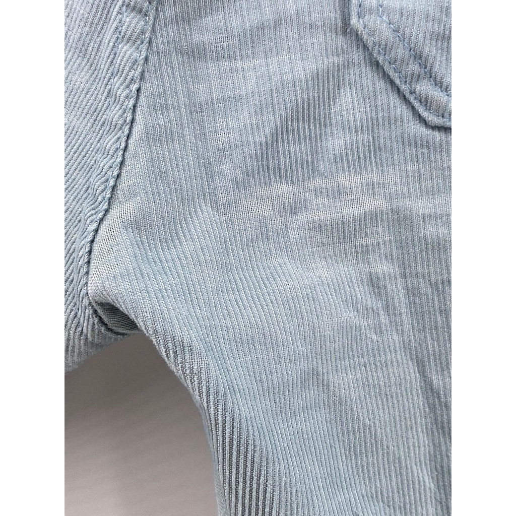 LEVI'S Women's Vintage Light Blue Corduroy High-Rise Wide-Leg Pant SZ M