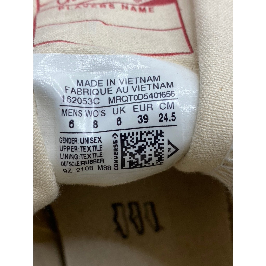 CONVERSE Unisex Adult Beige Chuck 70 Canvas All-Star Hi-Top Sneakers SZ M6/W8