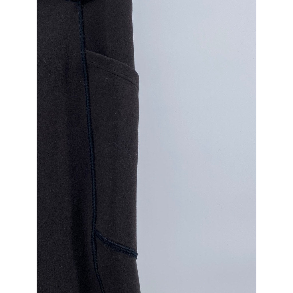 GAPFIT Women's Washed Black PowerMove High-Rise Cropped Pull-On Leggings SZ M