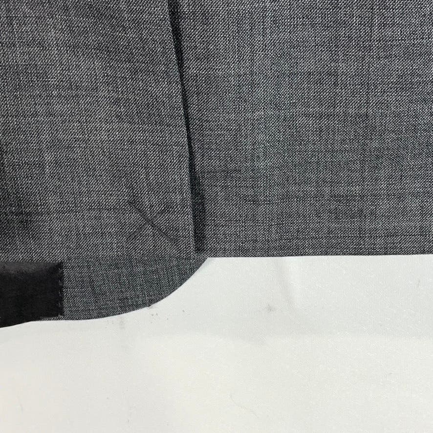 LAUREN RALPH LAUREN Men's Charcoal Sharkskin Wool Two-Button Suit Jacket SZ 44R