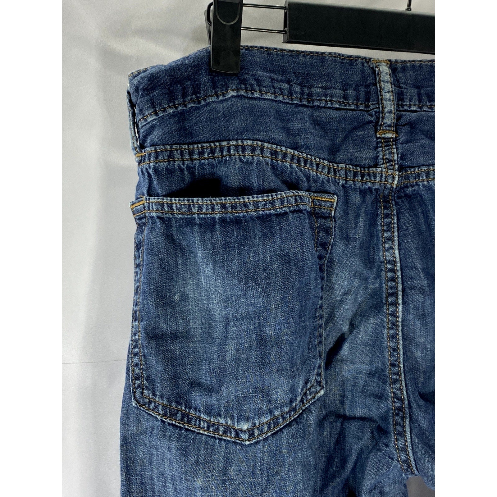 GAP Men's Dark Blue Denim Straight-Leg Five-Pocket Jean SZ 32X30