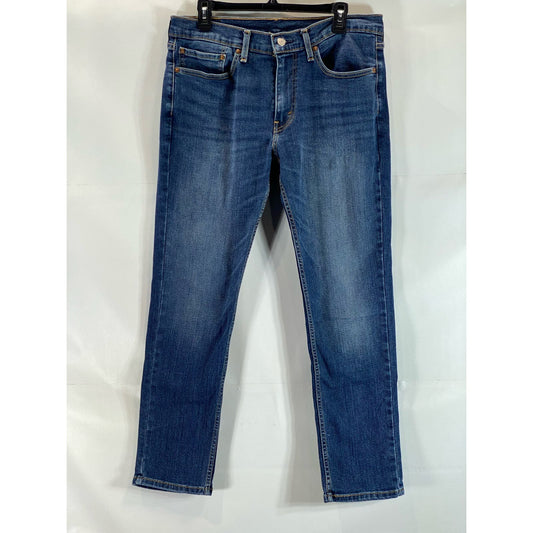LEVI'S Men's Medium Blue 511 Slim-Fit Five-Pocket Denim Jean SZ 34X30