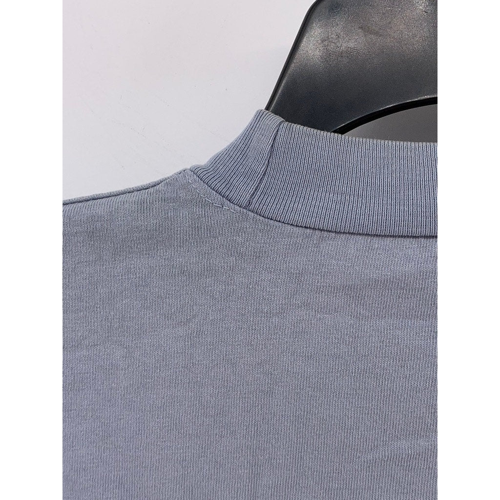 LOS ANGELES APPAREL Women's Gray Classic Crewneck Sweatshirt SZ S