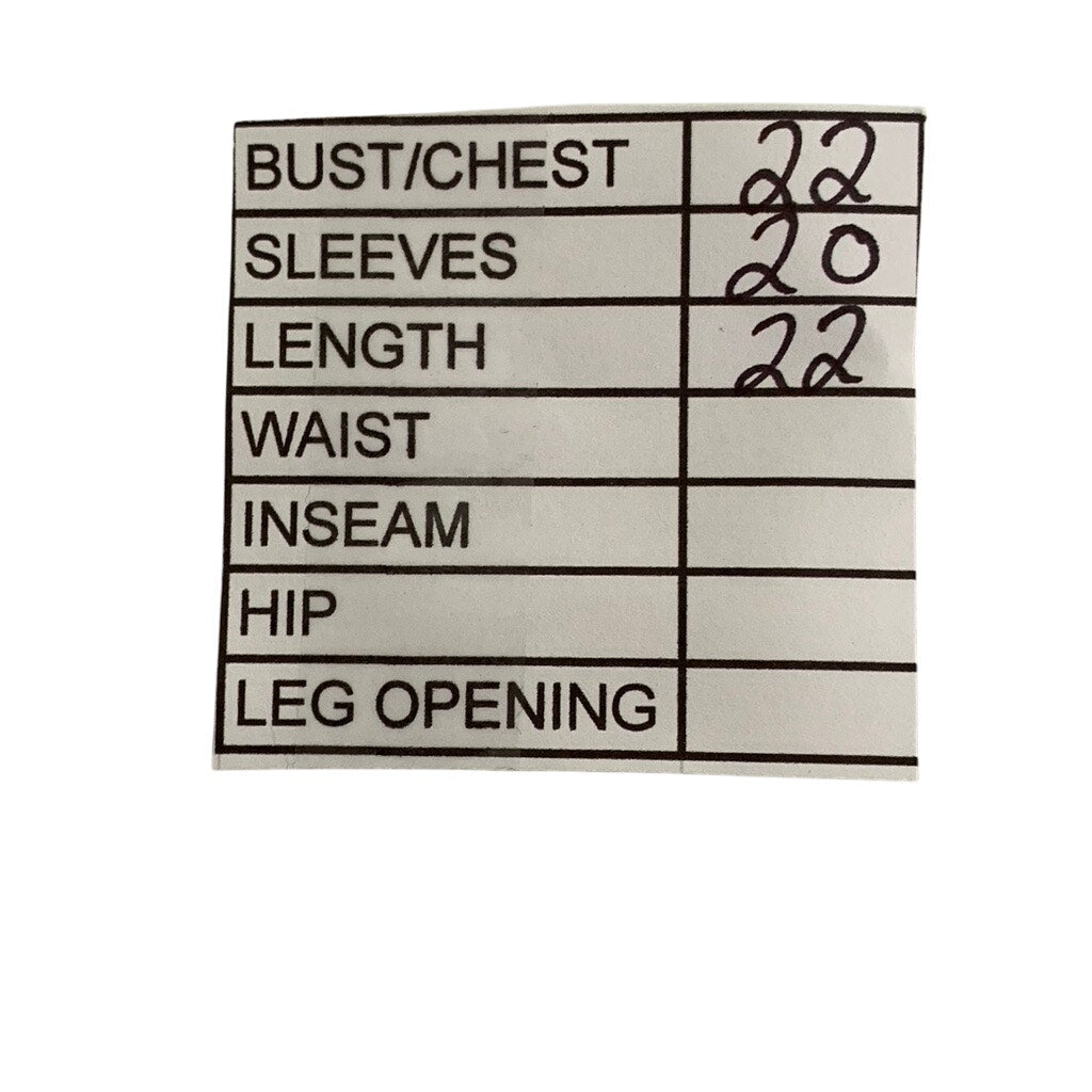 HEIRLOOM Women's Vintage Red Knit Hearts/Stars/American Flag Cardigan SZ XL