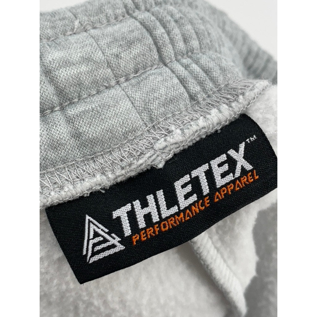 ATHLETEX Men's Gray Solid Casual Sweat Shorts SZ Ma
