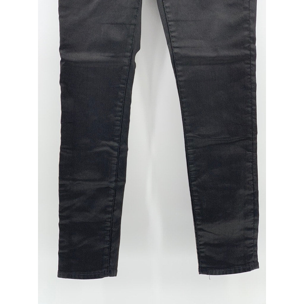 MADEWELL Women's Black Petite 10" High-Rise Skinny Jeans SZ 26P