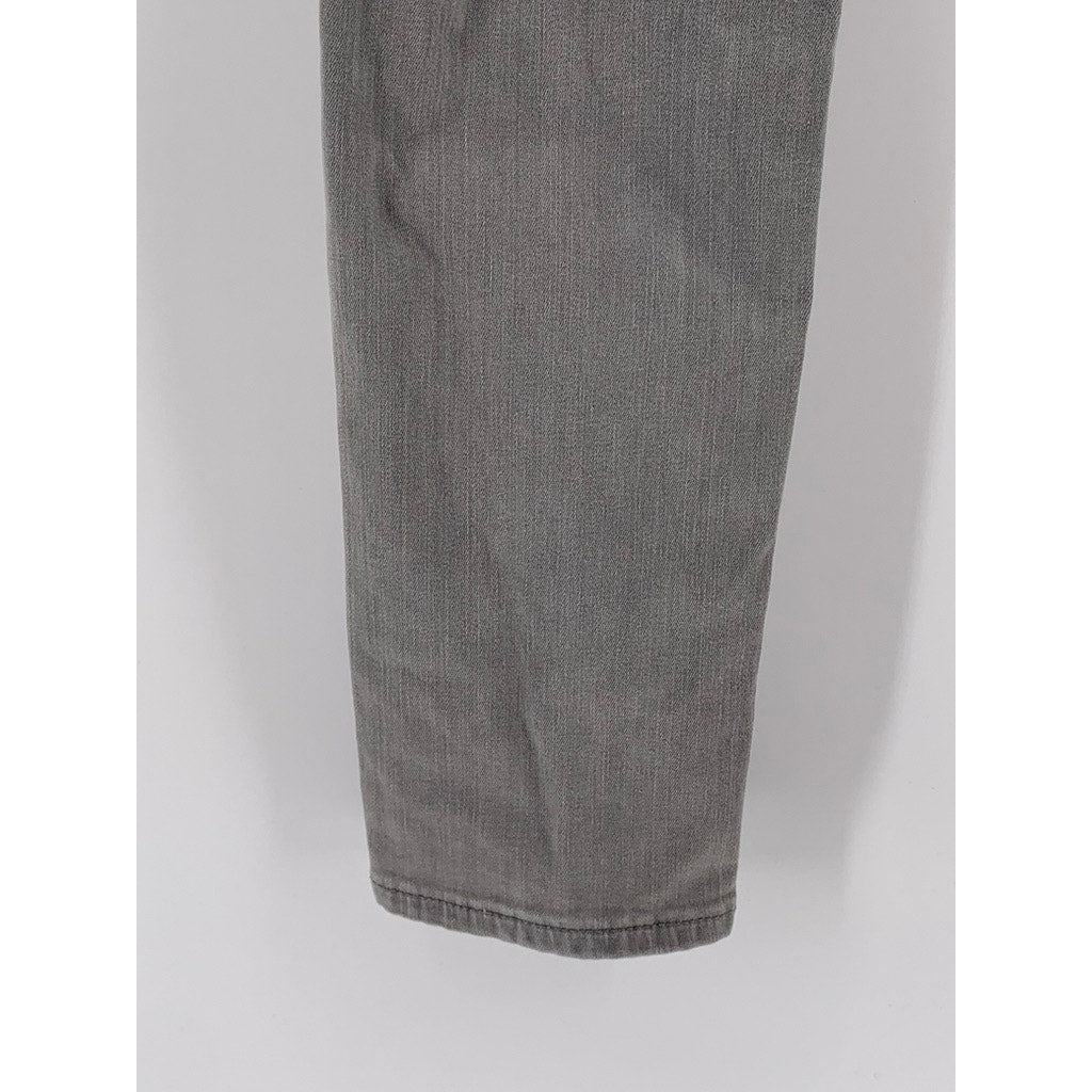 LEVI'S Men's Grey 711 Skinny Cotton Blend 5 Pocket Denim Jeans SZ 30x30