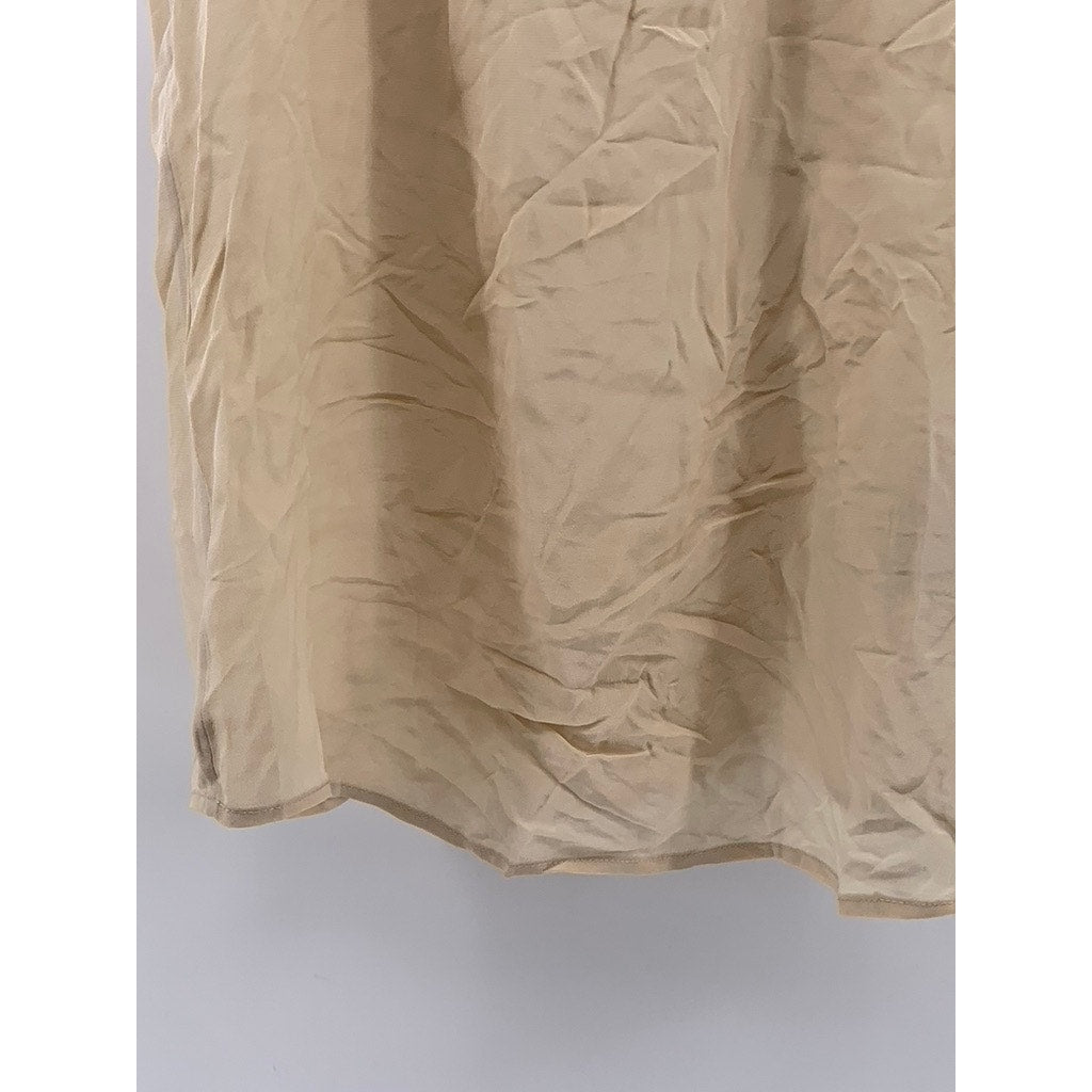 BANANA REPUBLIC Heritage Collection Women’s Beige Lightweight Tank Top SZ XS