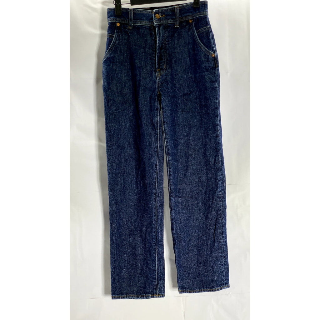 MADEWELL Women's Dark Blue Denim The Perfect Vintage Straight-Leg Jean SZ 24