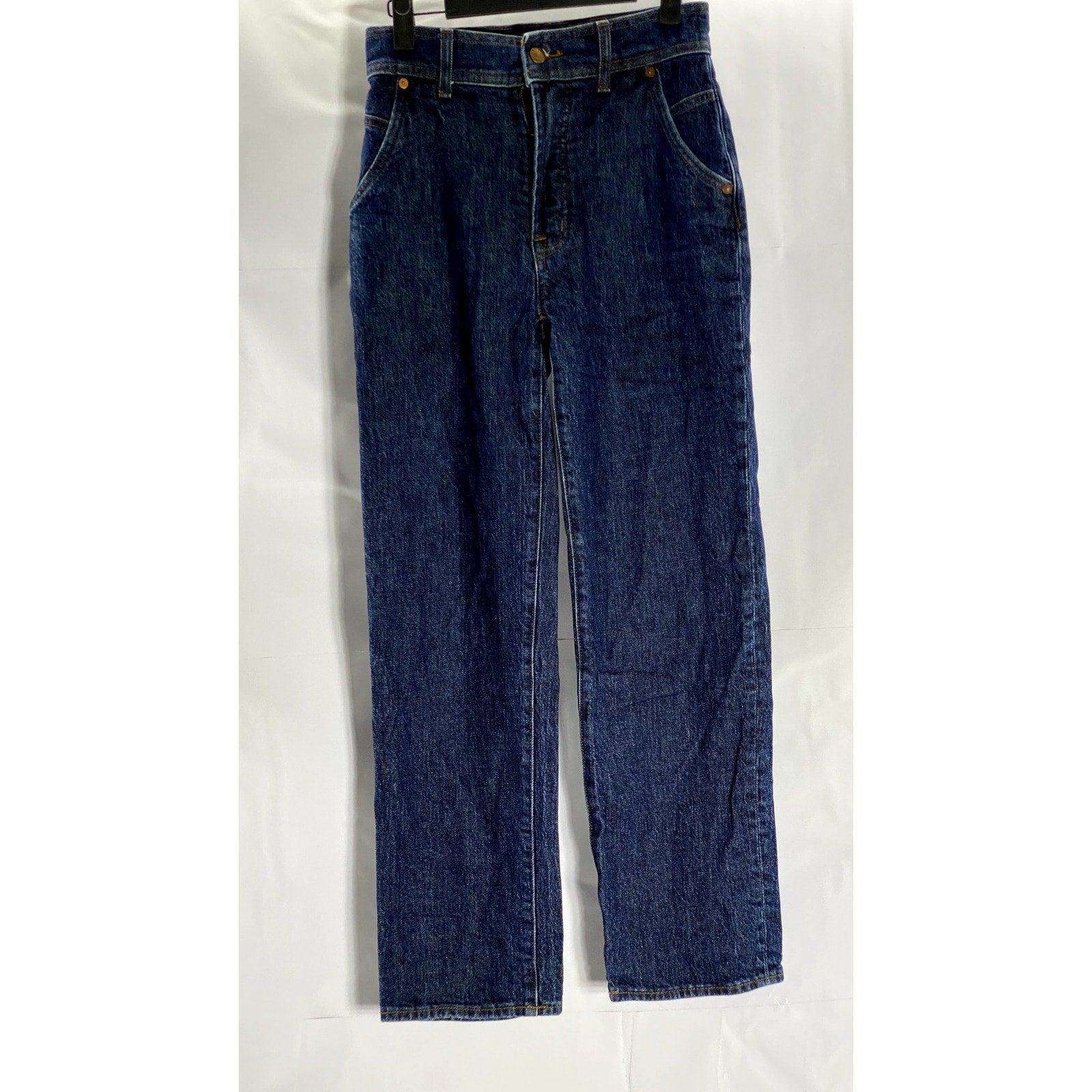 MADEWELL Women's Dark Blue Denim The Perfect Vintage Straight-Leg Jean SZ 24